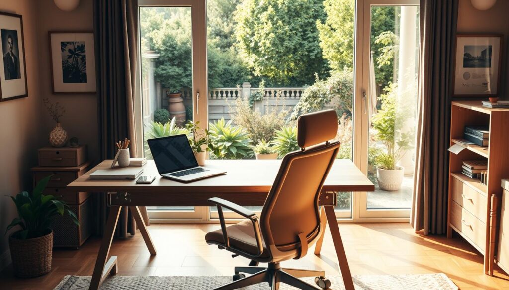 desain workspace nyaman